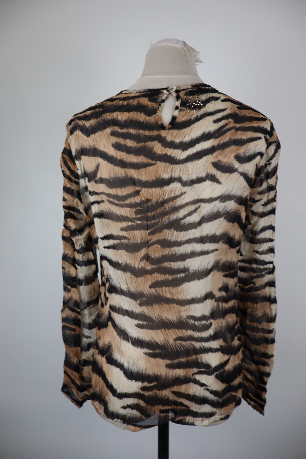 BLUMARINE MAGLIA DONNA TG. 42  WOMAN CASUAL VINTAGE T-SHIRT ITALY RAYON