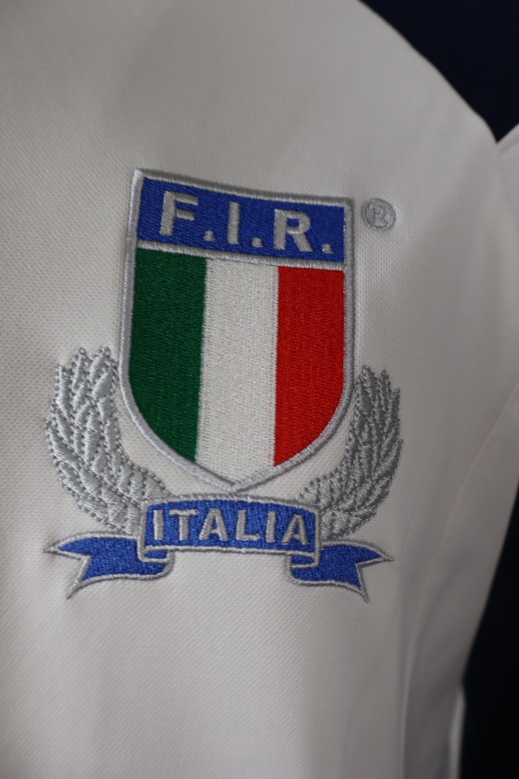 ADIDAS ITALIA RUGBY GIACCA SPORTIVA UOMO Tg. S MAN CASUAL SPORT JACKET F.I.R.