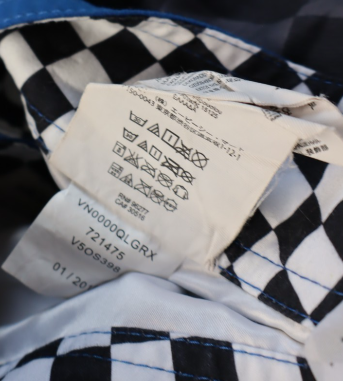 VANS COSTUME PANTALONCINO MARE UOMO TG 28 MEN SEA SWIMSUIT VINTAGE CASUAL LOGO