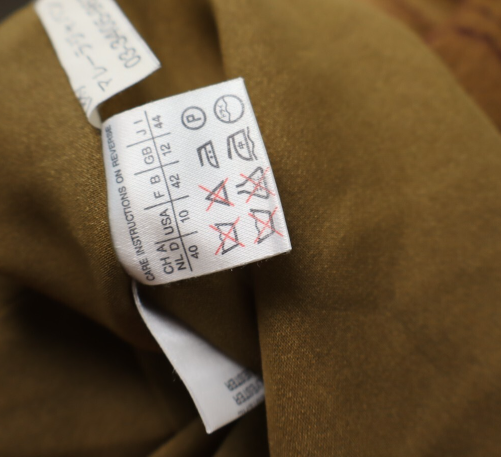 MARELLA VESTITO ABITO SMANICATO DONNA TG. 44 WOMAN CASUAL VINTAGE DRESS