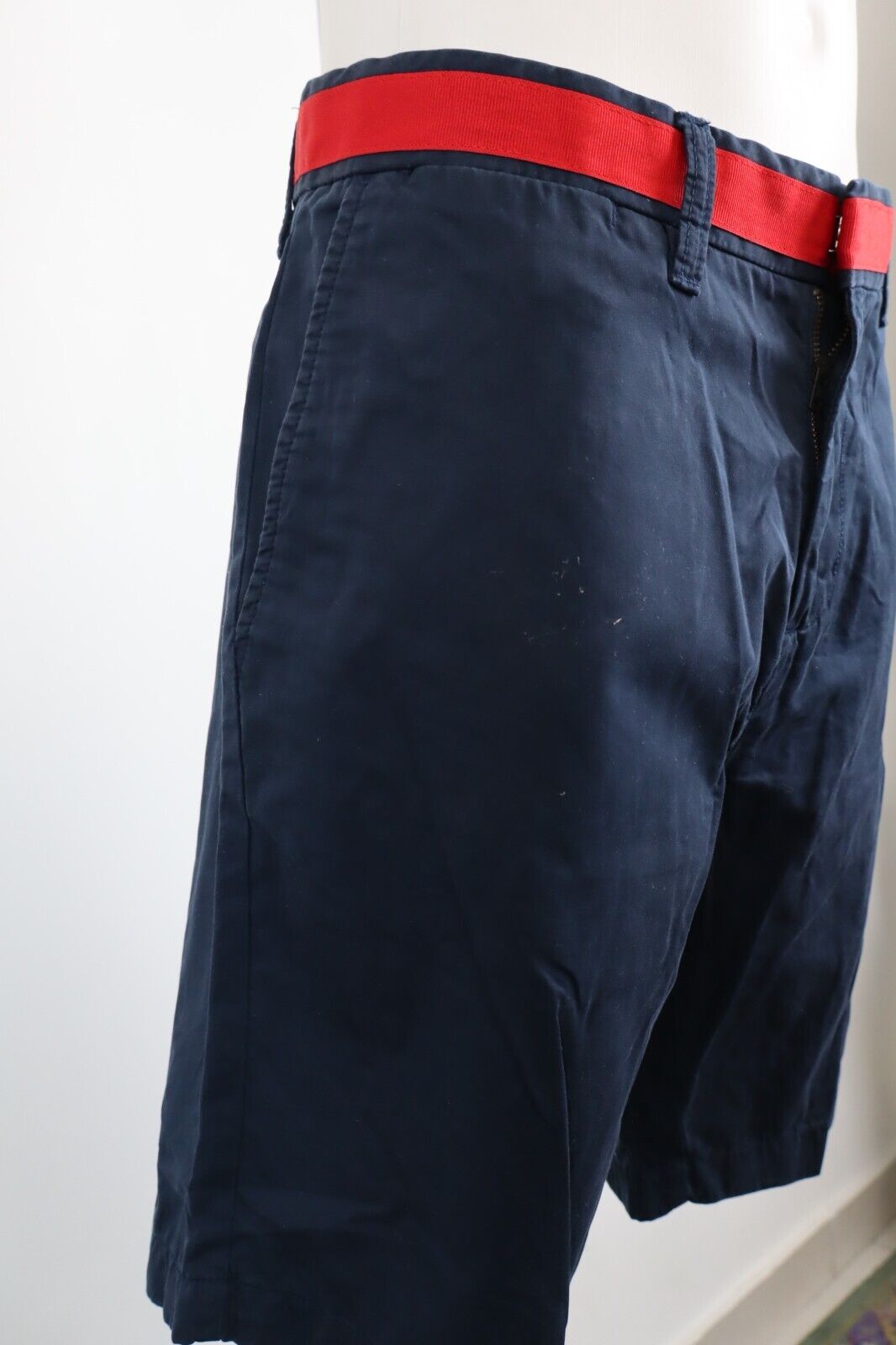TOMMY HILFIGER PANTALONI BERMUDA UOMO TG. 34 MAN PANTS CASUAL VINTAGE COTONE