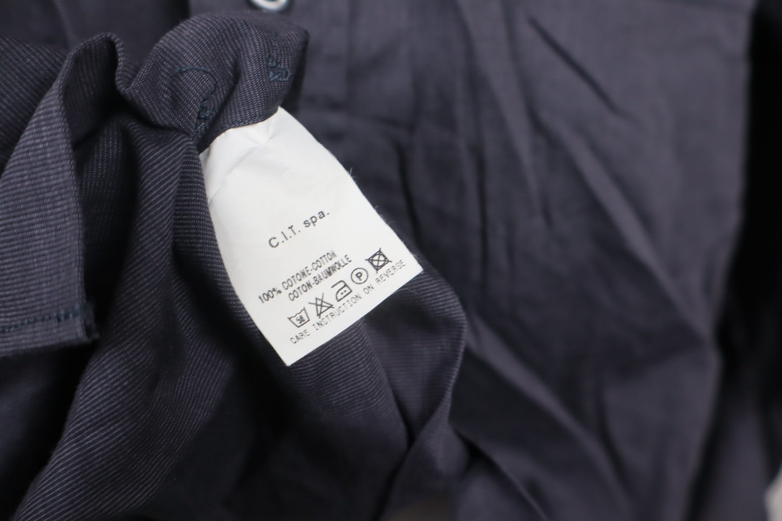 TRUSSARDI CAMICIA UOMO COTONE TG. 43 17 MAN CASUAL VINTAGE SHIRT MANICA LUNGA
