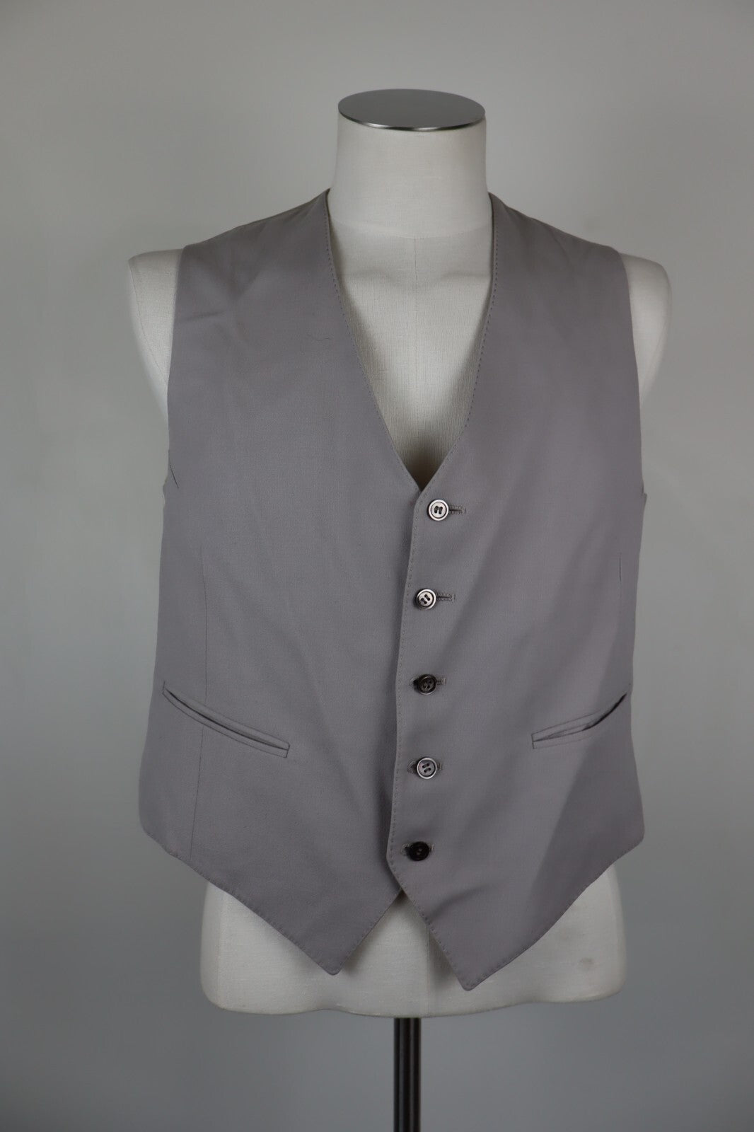 PIERRE CARDIN GILET SMANICATO GIACCA LANA WOOL UOMO TG 44 MAN JACKET VINTAGE