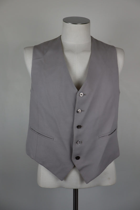 PIERRE CARDIN GILET SMANICATO GIACCA LANA WOOL UOMO TG 44 MAN JACKET VINTAGE