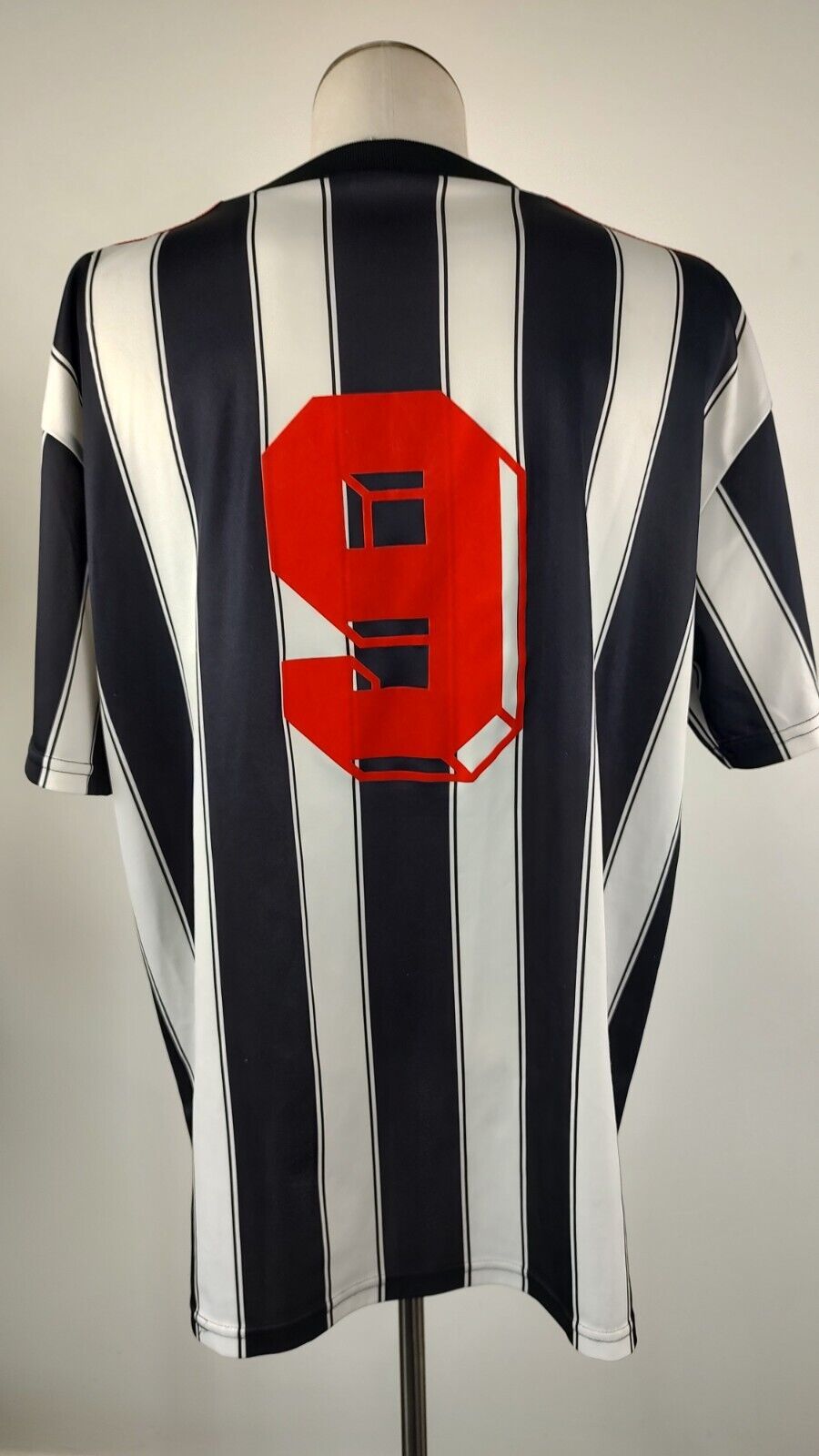 ADIDAS N. 9 MAGLIA CALCIO UOMO Tg 2XL SOCCER TRIKOT MAN JERSEY