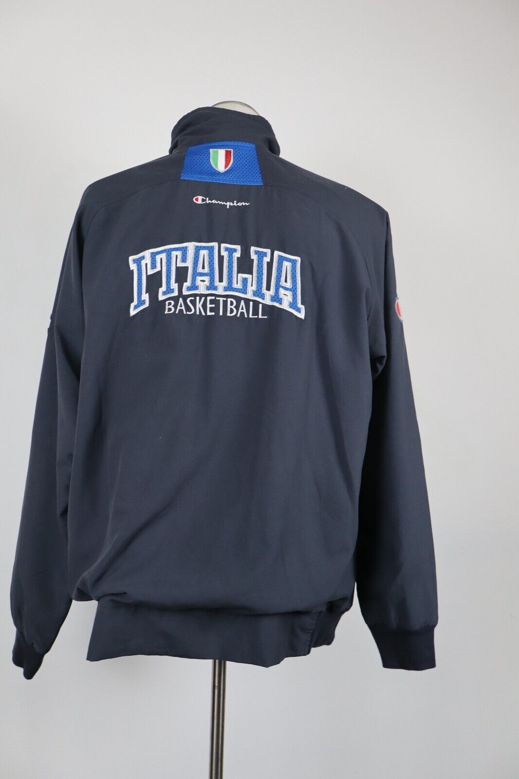 CHAMPION ITALIA GIACCA SPORT BASKET UOMO Tg L VINTAGE MAN JACKET