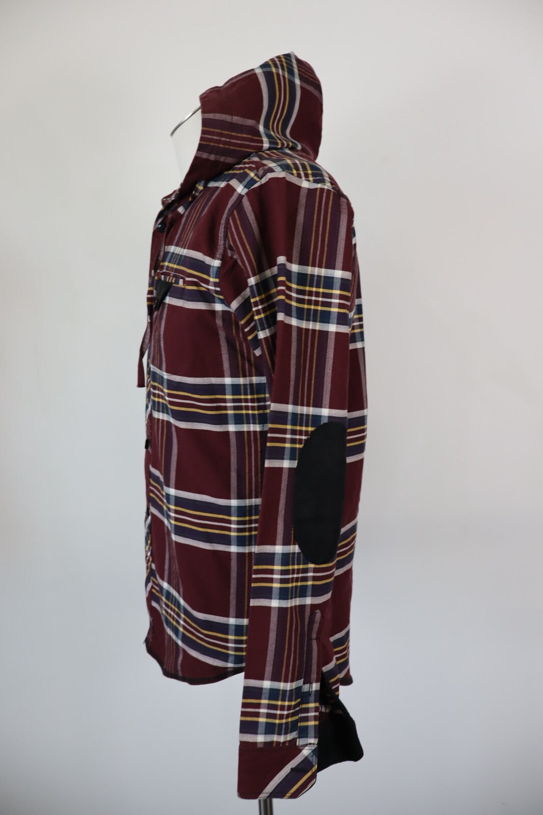 TIMBERLAND CAMICIA CON CAPPUCCIO UOMO COTONE TG S MAN CASUAL VINTAGE SHIRT