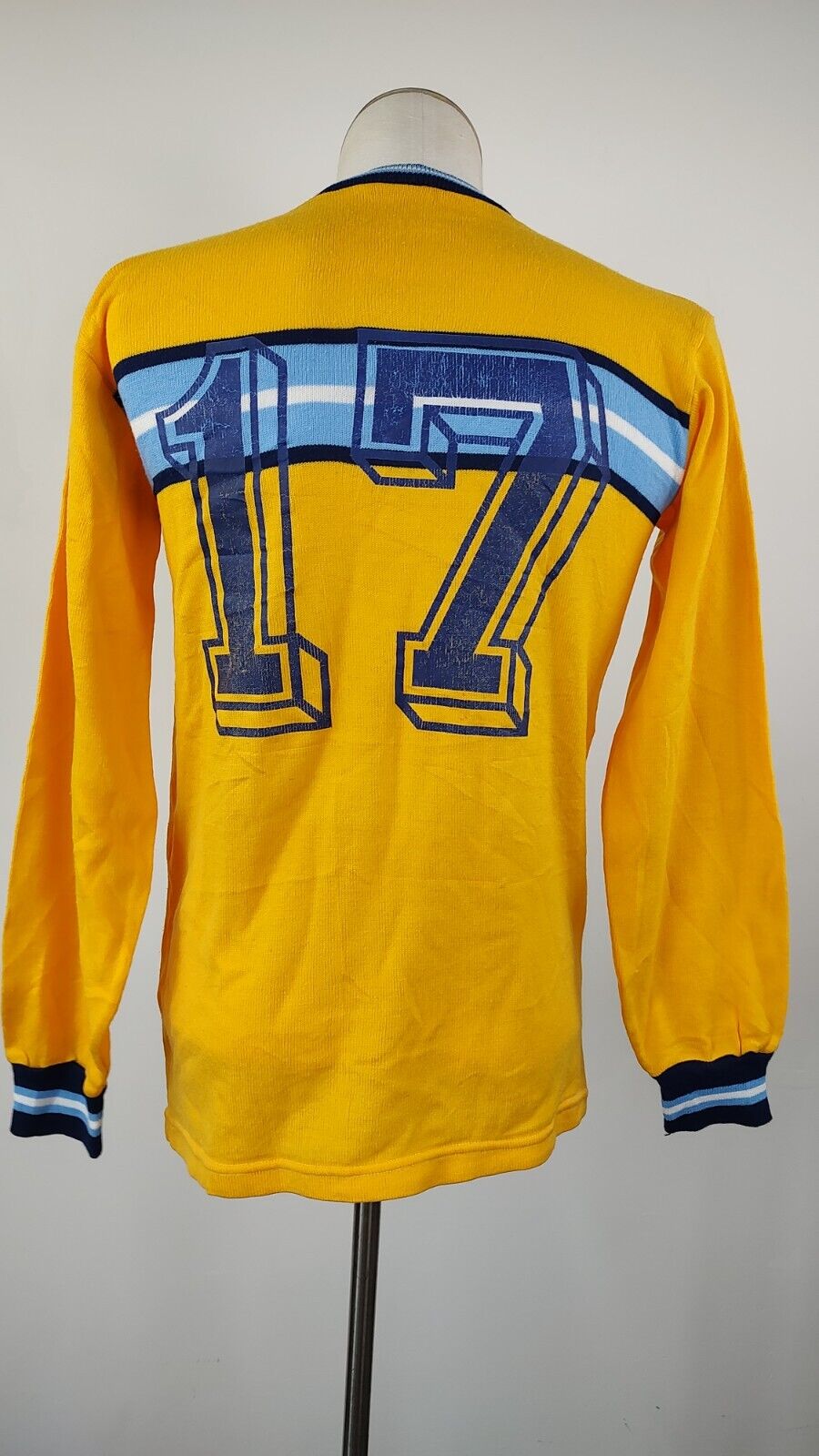 EMME N. 17 MAGLIA CALCIO UOMO Tg M SOCCER JERSEY VINTAGE SPORT LANA