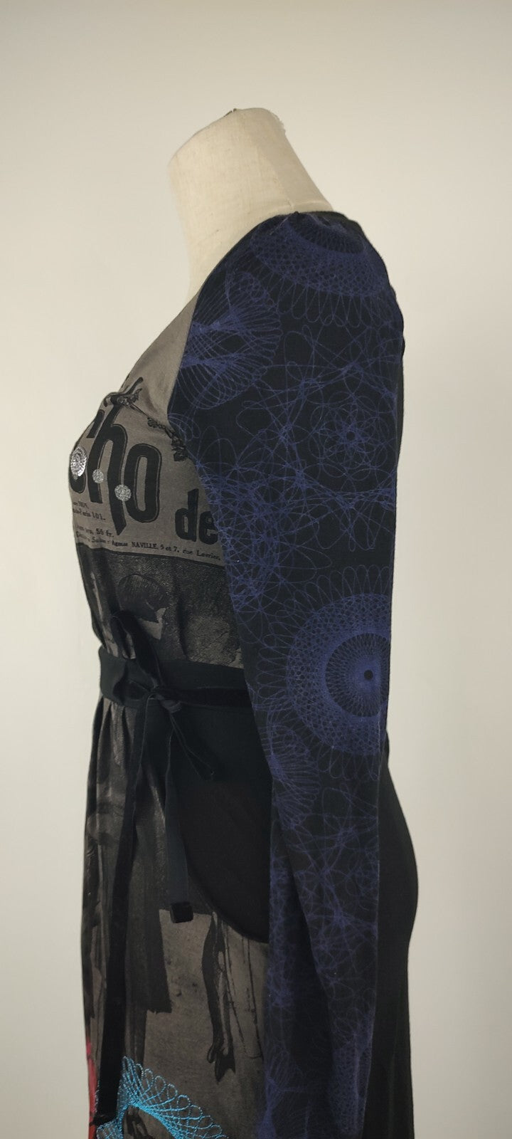 DESIGUAL VESTITO DONNA TG. M  WOMAN CASUAL VINTAGE DRESS