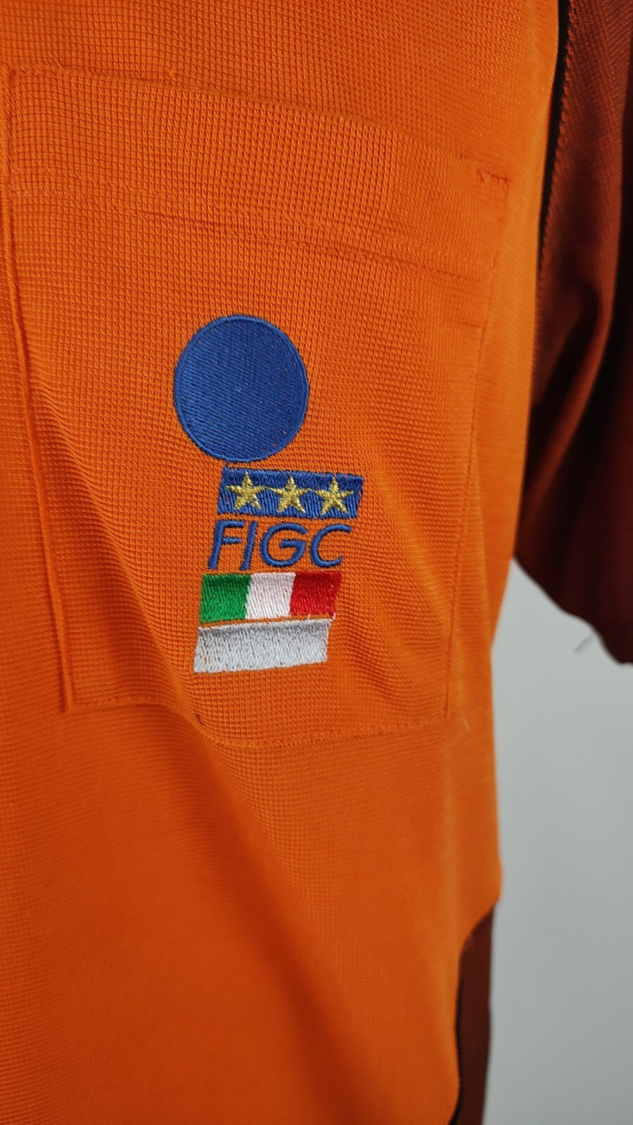 DIADORA ITALIA MAGLIA CALCIO ARBITRO UOMO Tg L SOCCER MAN JERSEY