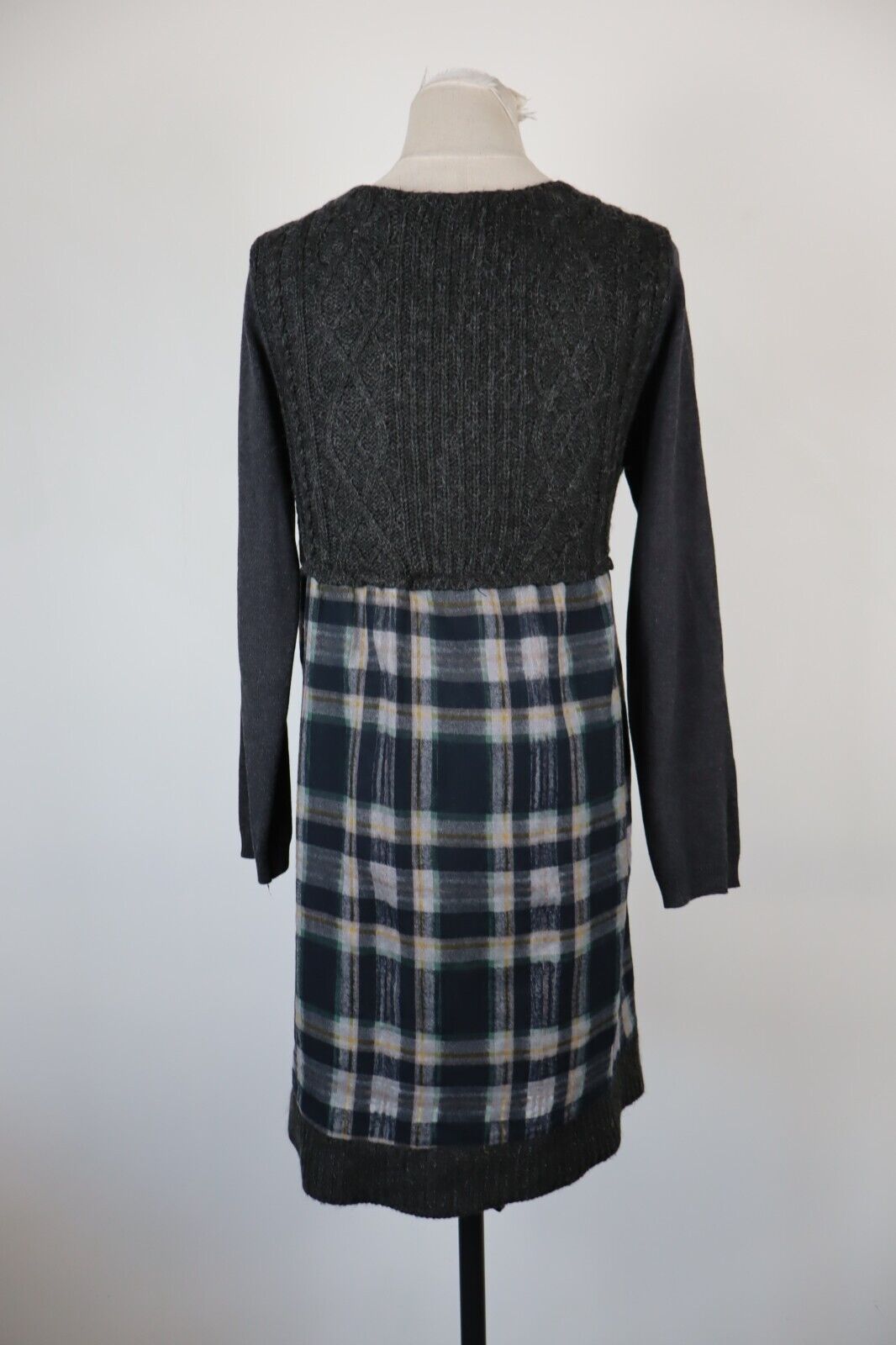 DESIGUAL VESTITO ABITO DONNA TG. M  WOMAN CASUAL VINTAGE DRESS LANA WOOL