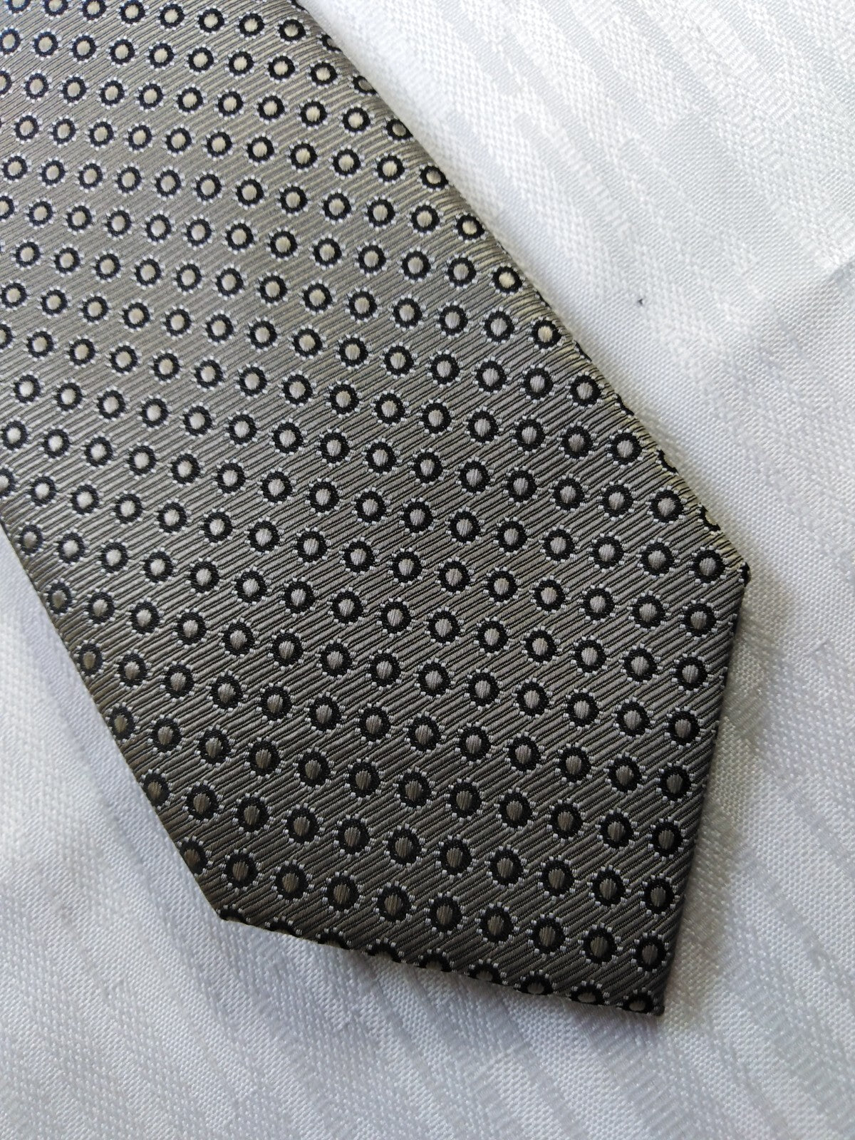 GIORGIO MARIANI 100% SETA SILK TIE CRAVATTA NECKTIE ITALY VINTAGE SELF TIPPED