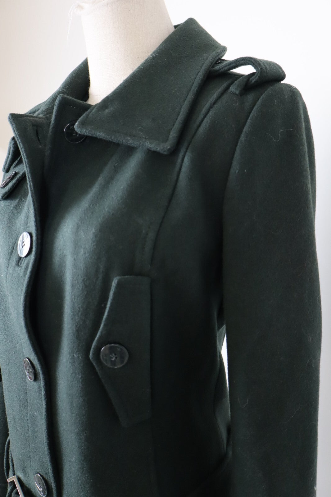 ZU ELEMENTS GIUBBINO LANA GIACCA DONNA TG 44 WOMAN CASUAL JACKET VINTAGE ITALY