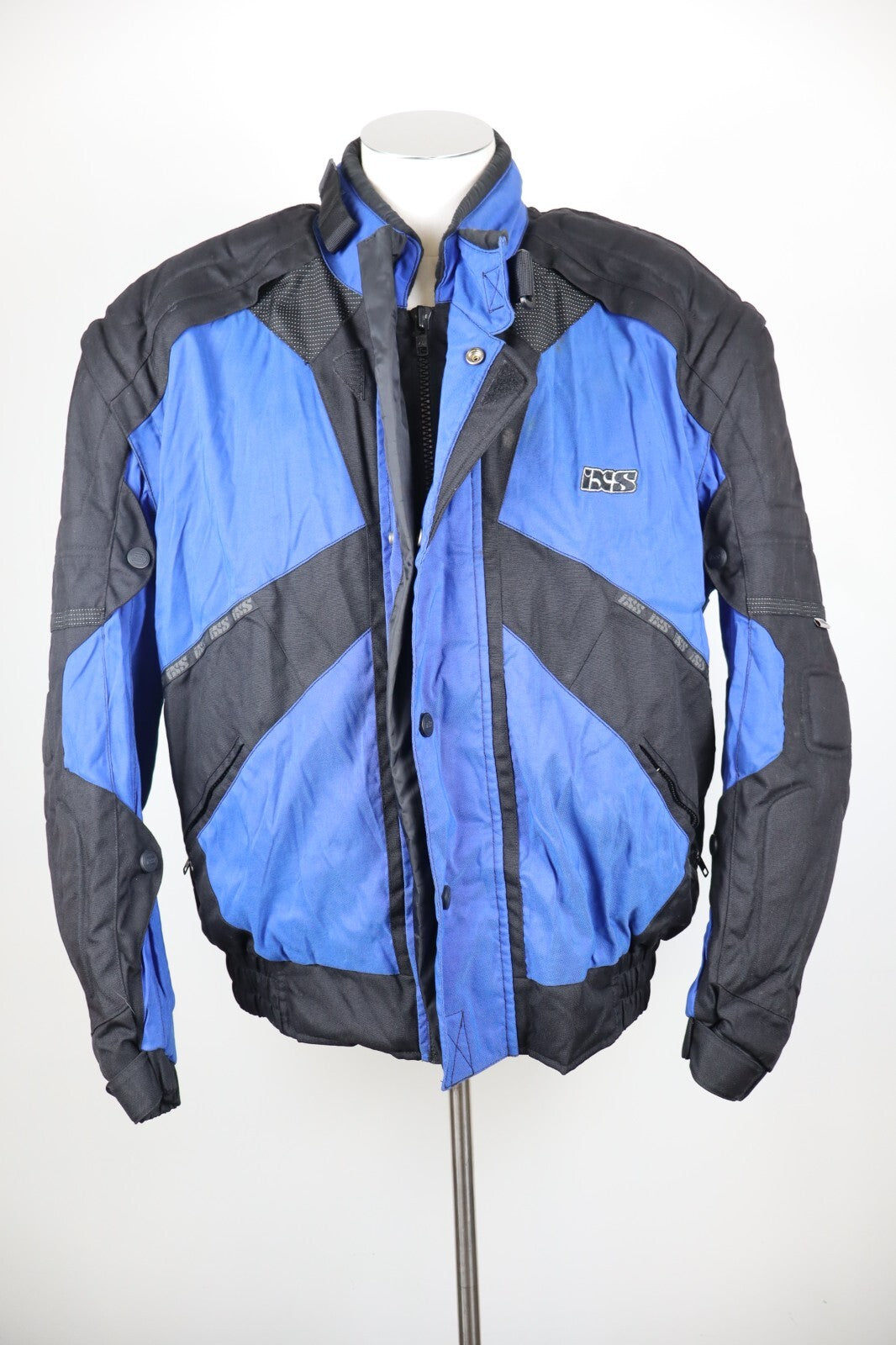 IXS GIUBBINO GIACCA MOTO UOMO 3XL MAN VINTAGE JACKET SPORT IMBOTTITO SMANICATO