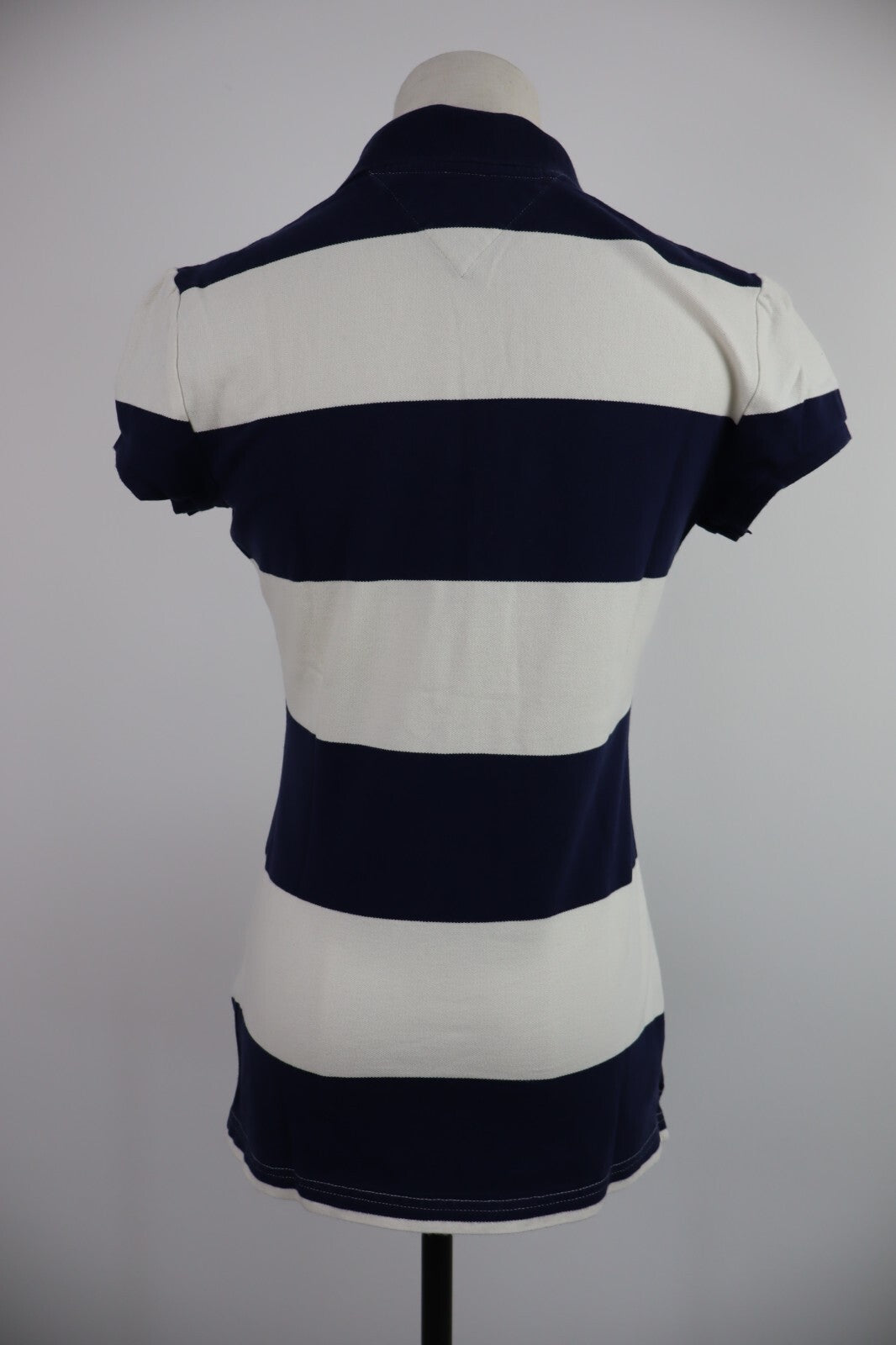 TOMMY HILFIGER MAGLIA POLO COTONE DONNA TG S WOMAN CASUAL VINTAGE TOP T-SHIRT