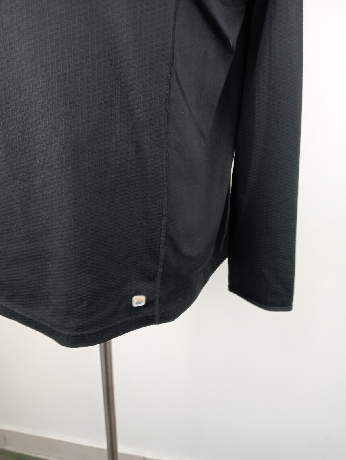 COLUMBIA TITANIUM  T-SHIRT MAGLIA CON ZIP UOMO MAN Tg M CASUAL VINTAGE