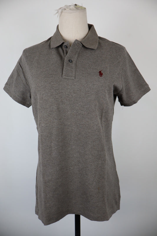 RALPH LAUREN SPORT POLO MAGLIA DONNA COTONE TG. L WOMAN SHIRT CASUAL VINTAGE