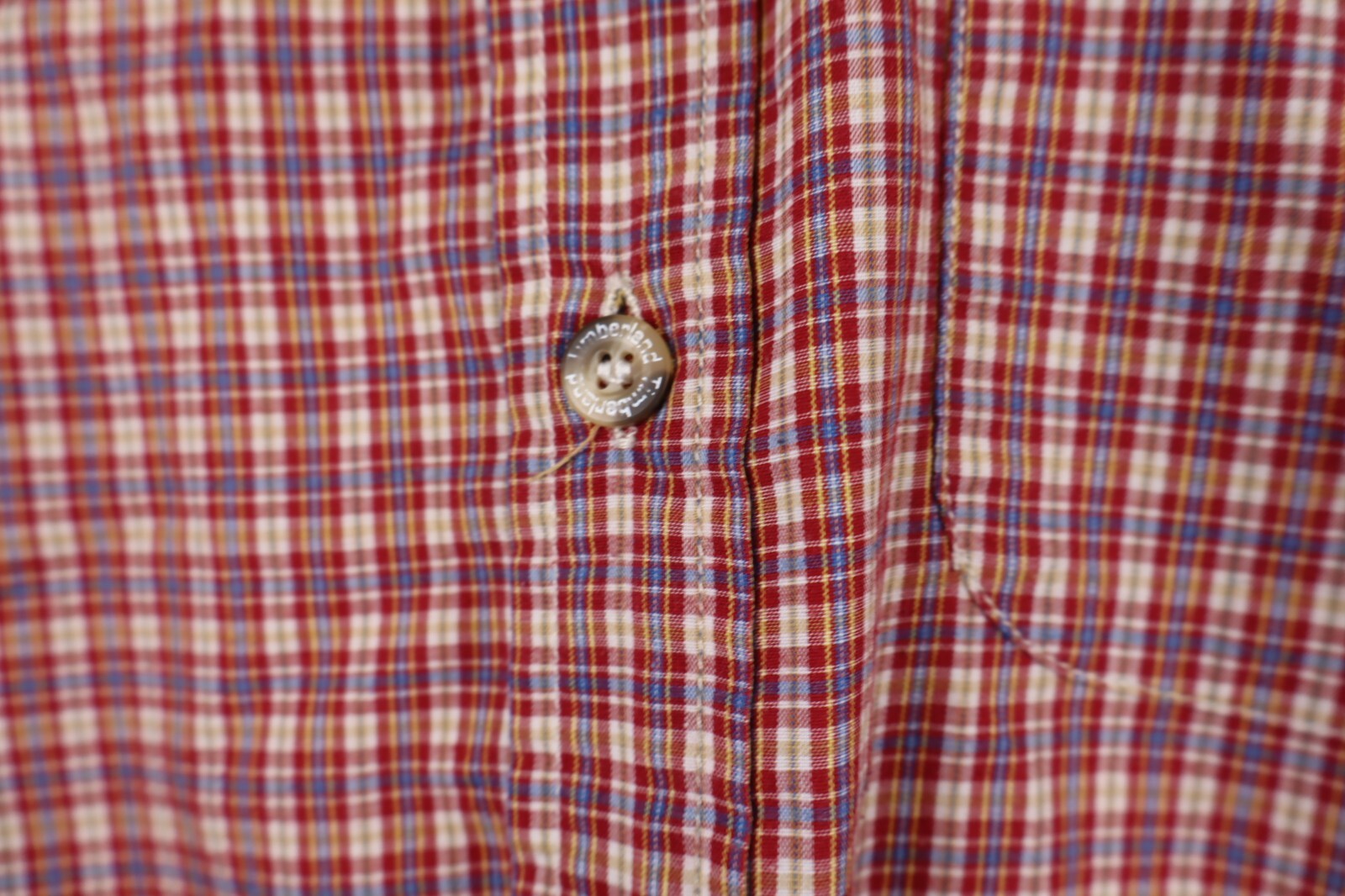 TIMBERLAND CAMICIA UOMO TG. XL MAN CASUAL VINTAGE SHIRT COTONE COTTON