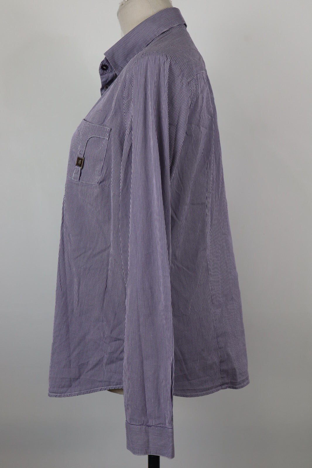 TRUSSARDI JEANS CAMICIA  DONNA TG. XL WOMAN SHIRT CASUAL VINTAGE COTONE