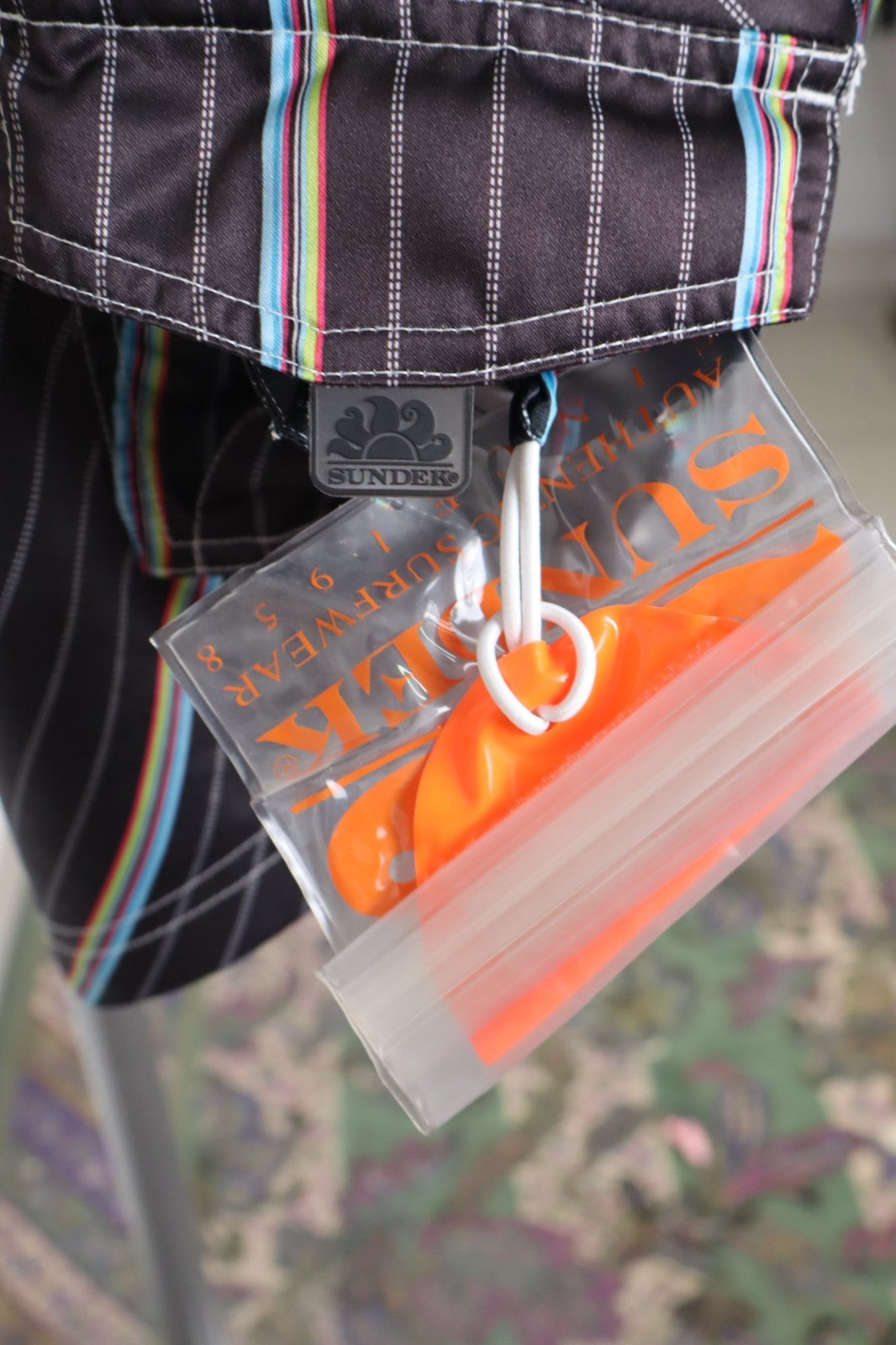 SUNDEK COSTUME PANTALONCINO MARE UOMO TG 36 MAN SWIMSUIT VINTAGE CASUAL SURF