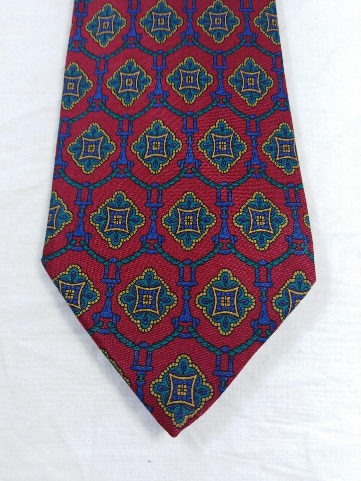 GUY LAROCHE PARIS  SILK TIE SETA CRAVATTA NECKTIE MADE IN ITALY