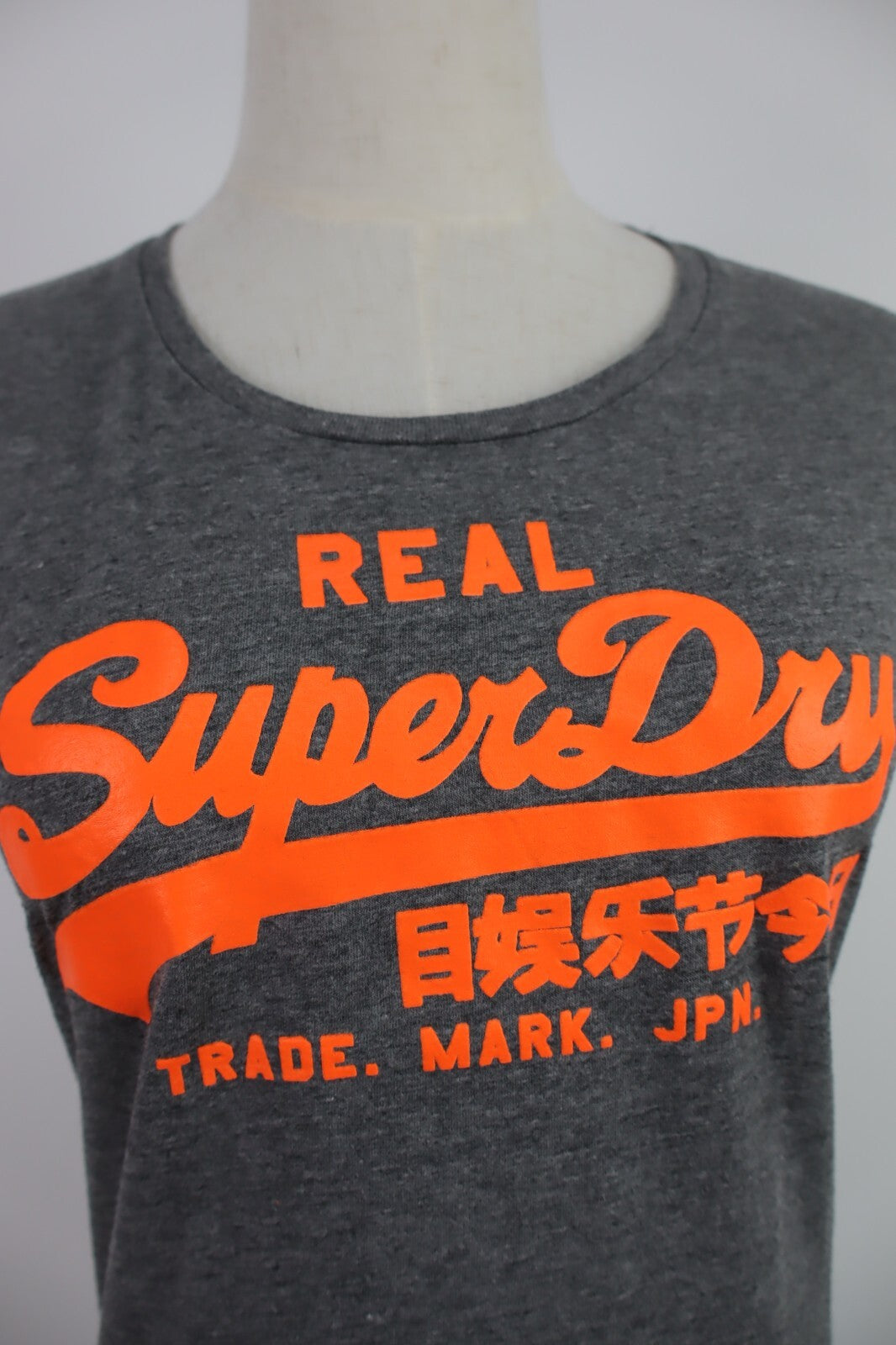 SUPERDRY MAGLIA DONNA TG. S  WOMAN CASUAL VINTAGE T-SHIRT COTONE COTTON