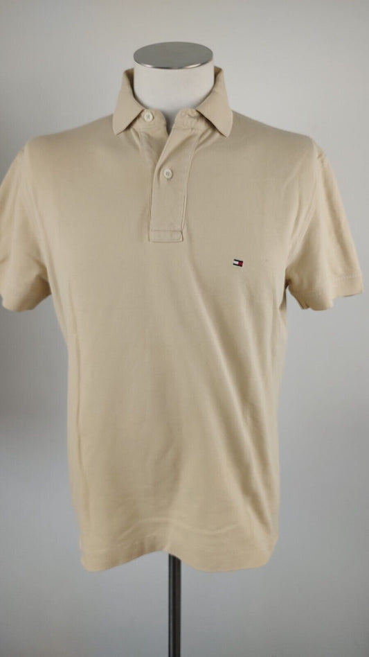 TOMMY HILFIGER MAGLIA POLO UOMO TG. M MAN POLO SHIRT CASUAL VINTAGE