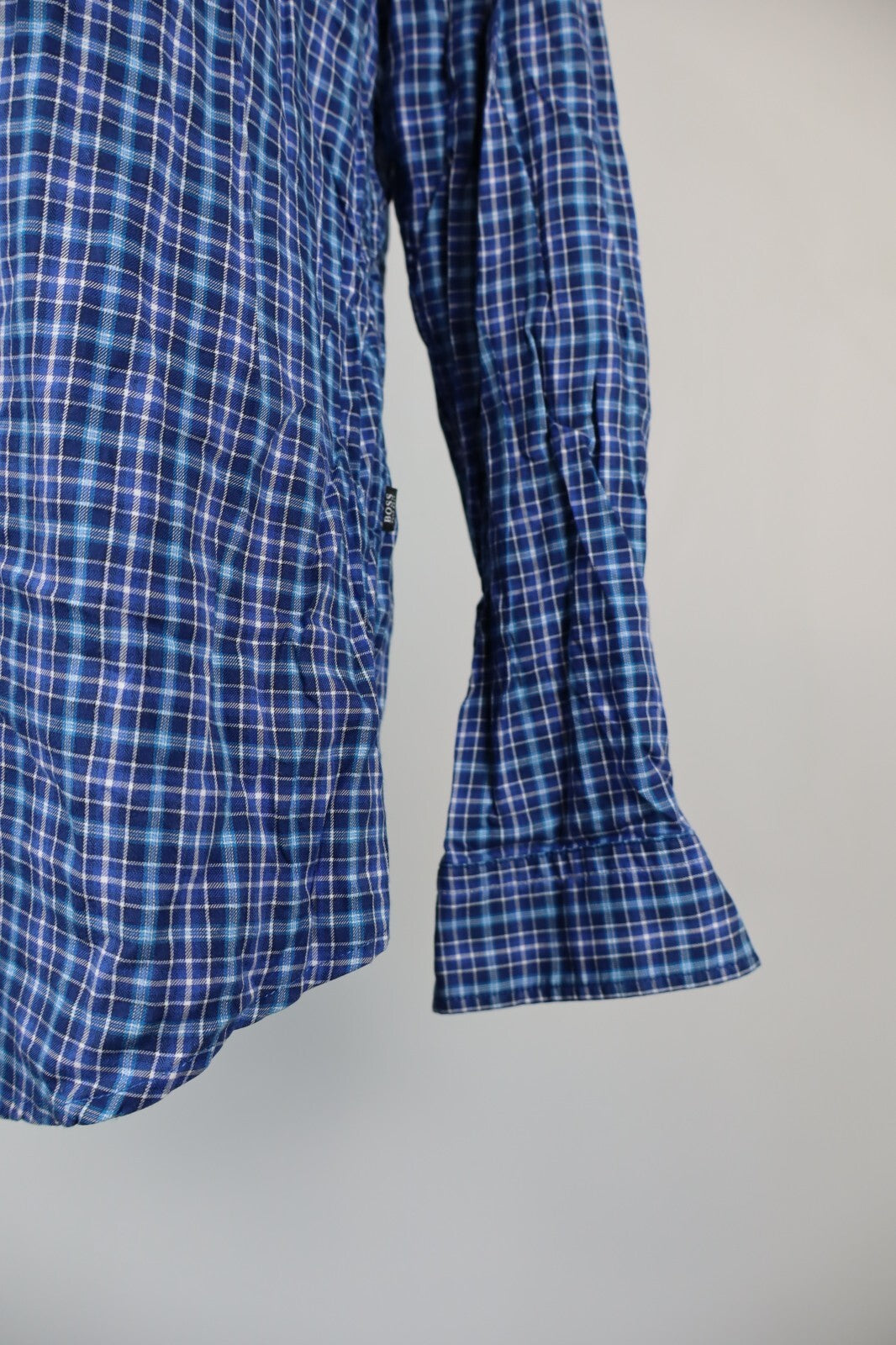 HUGO BOSS CAMICIA UOMO TG. L MAN CASUAL VINTAGE SHIRT COTONE COTTON