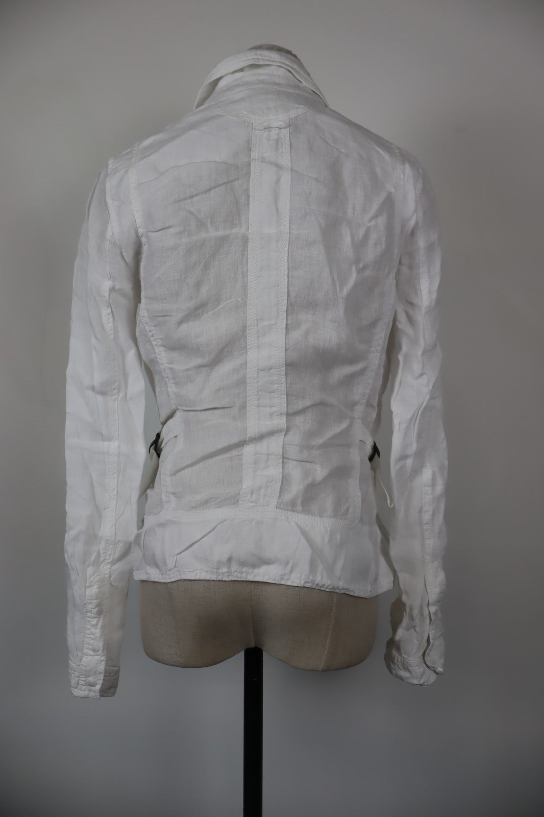 MARELLA GIACCA LINO DONNA Tg 42 WOMAN CASUAL VINTAGE JACKET SUIT