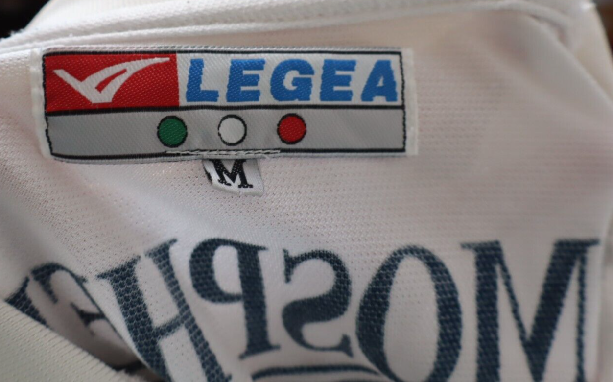 LEGEA AS OTTAVIANO N 10 MAGLIA CALCIO UOMO Tg M SOCCER TRIKOT MAN VINTAGE JERSEY
