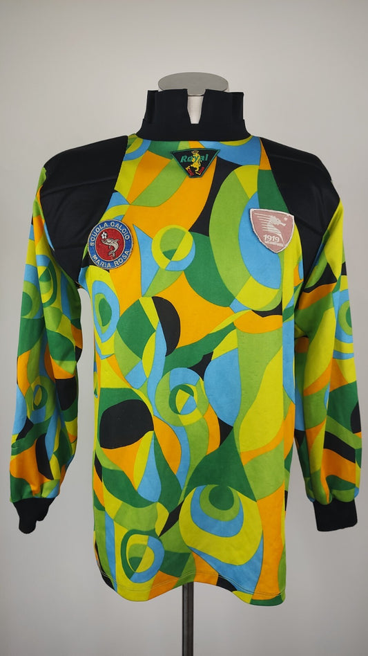 ROYAL SALERNITANA MAGLIA CALCIO UOMO PORTIERE Tg L SOCCER TRIKOT MAN JERSEY