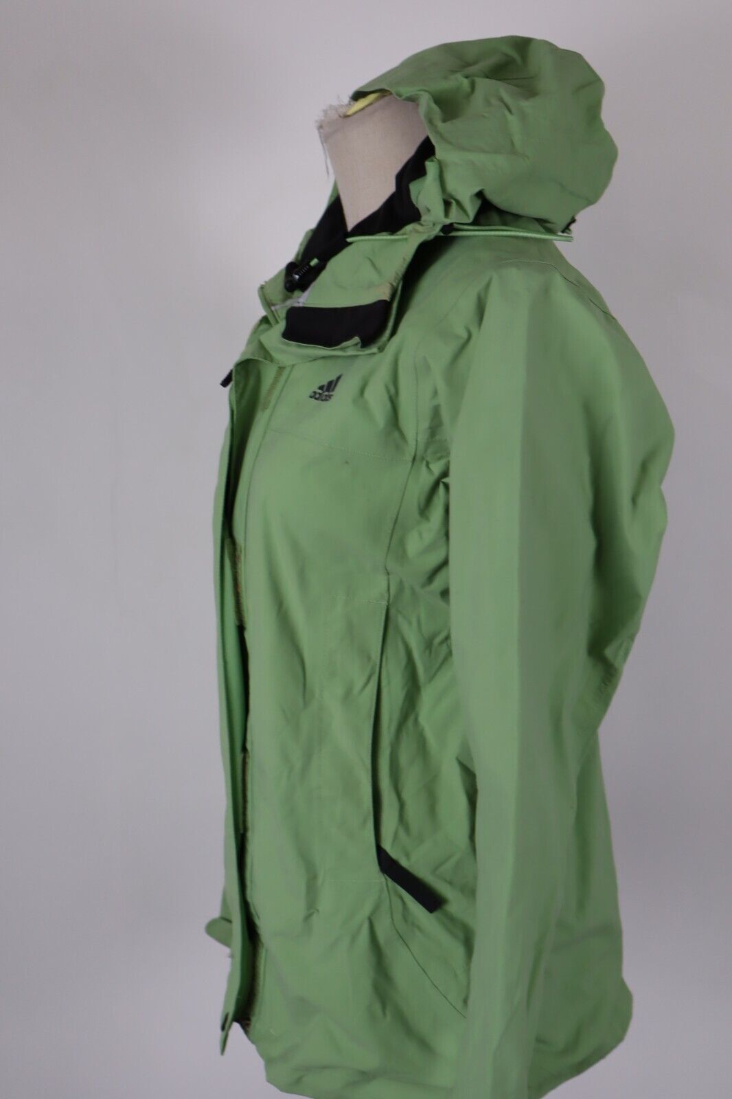ADIDAS GIUBBINO DONNA Tg. 42 WOMAN IMPERMEABILE CASUAL JACKET VINTAGE
