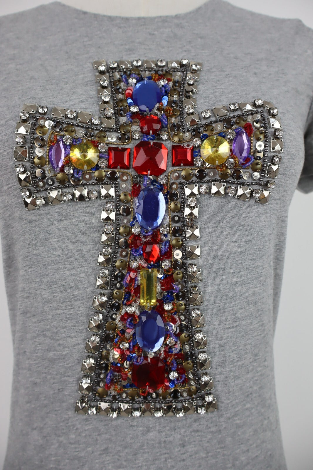 PINKO VESTITO DONNA TG S WOMAN CASUAL VINTAGE DRESS COTONE