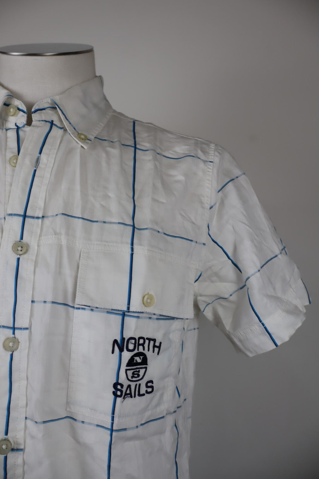 NORTH SAILS CAMICIA UOMO TG M MAN SHIRT CASUAL VINTAGE COTONE COTTON