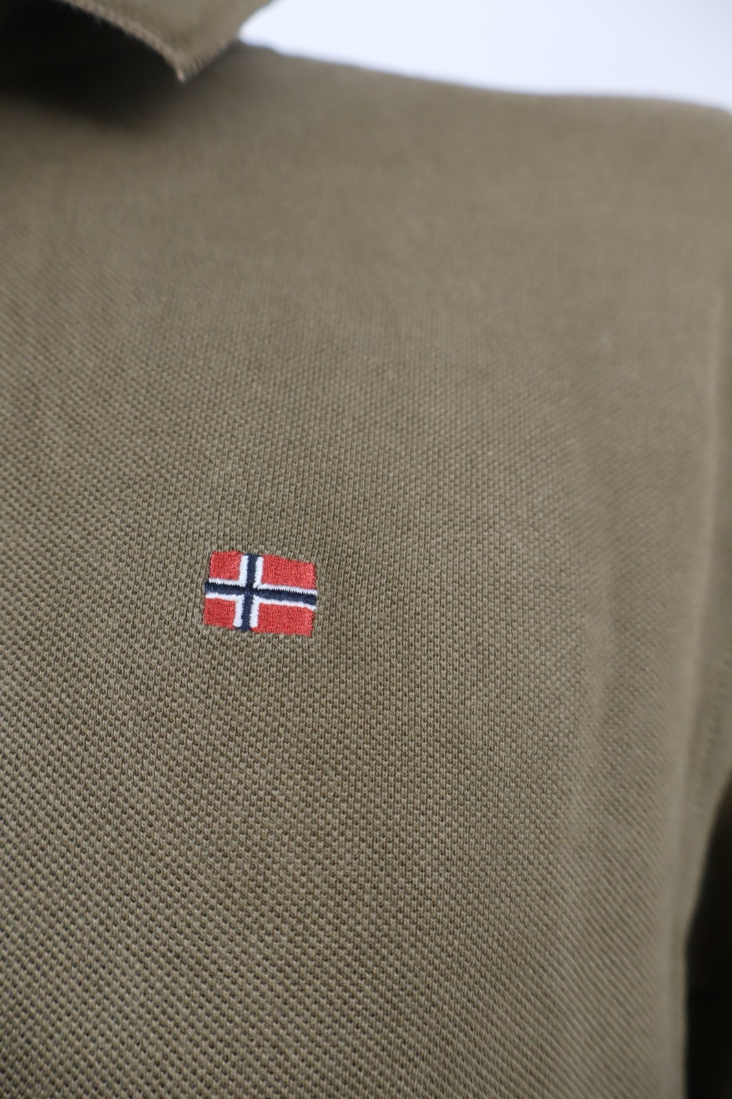 NAPAPIJRI MAGLIA POLO UOMO TG. XL MAN T-SHIRT CASUAL VINTAGE COTONE COTTON