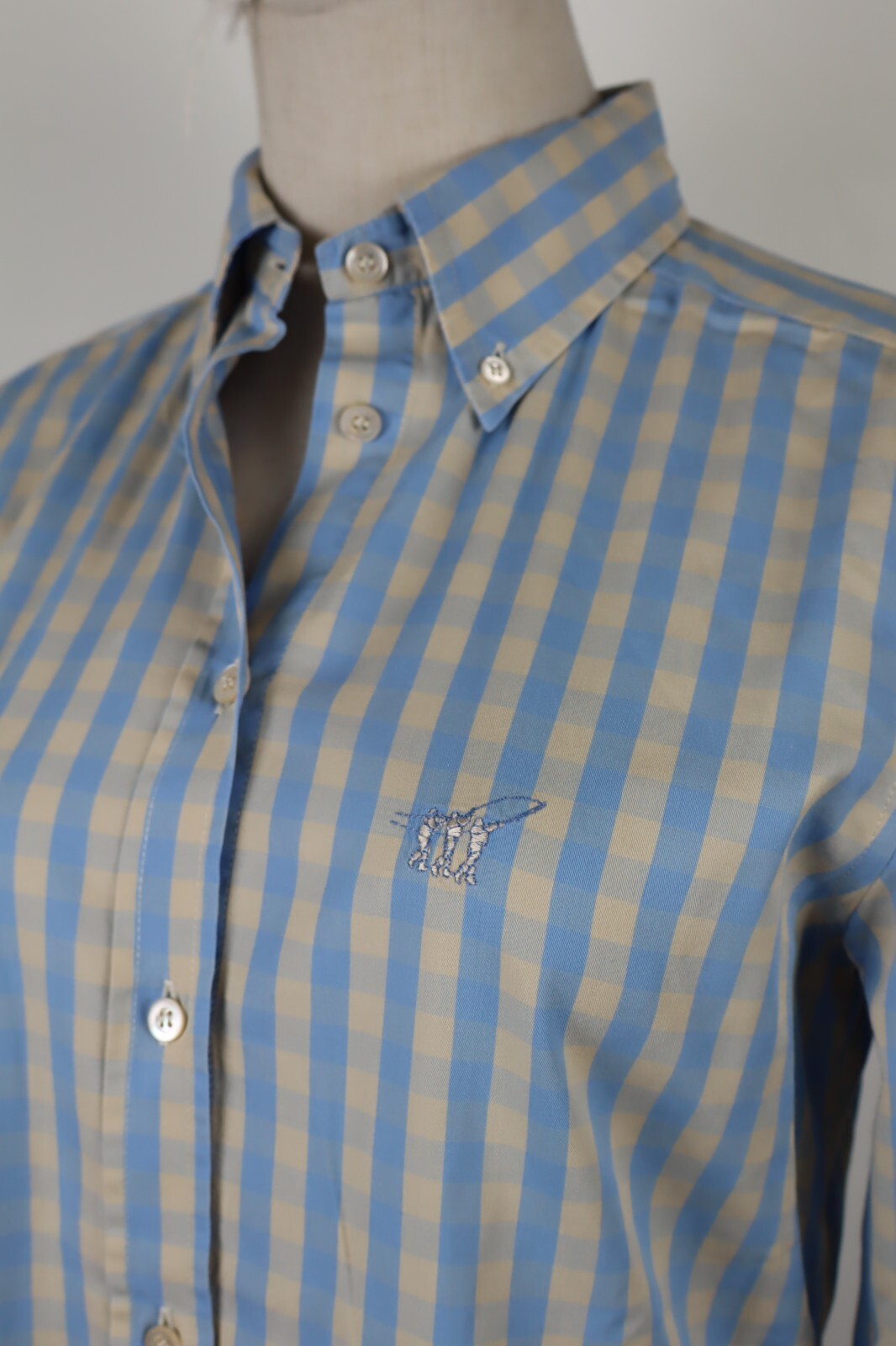 HENRY COTTON'S CAMICIA DONNA TG. 44 WOMAN CASUAL VINTAGE SHIRT COTONE COTTON