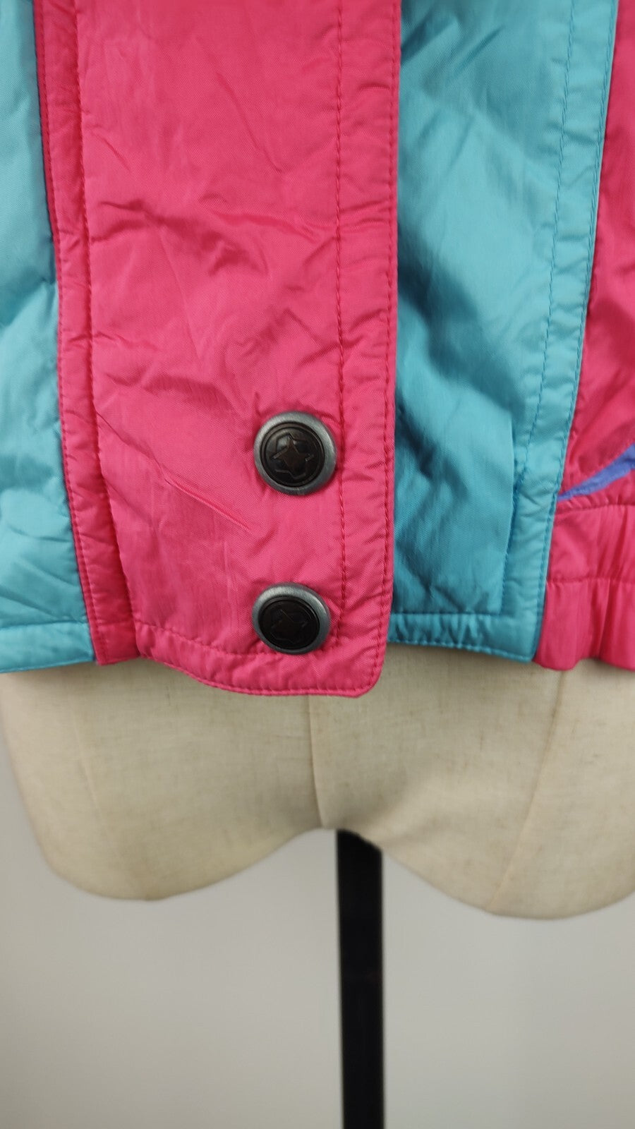 COLMAR ENTRANT GIUBBINO IMBOTTITO DONNA NEVE Tg M VINTAGE WOMAN JACKET VINTAGE