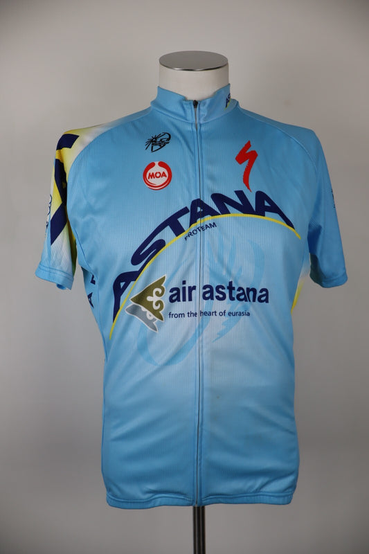 MOA MAGLIA CICLISMO UOMO TG. XL MAN SHIRT SPORT VINTAGE ASTANA