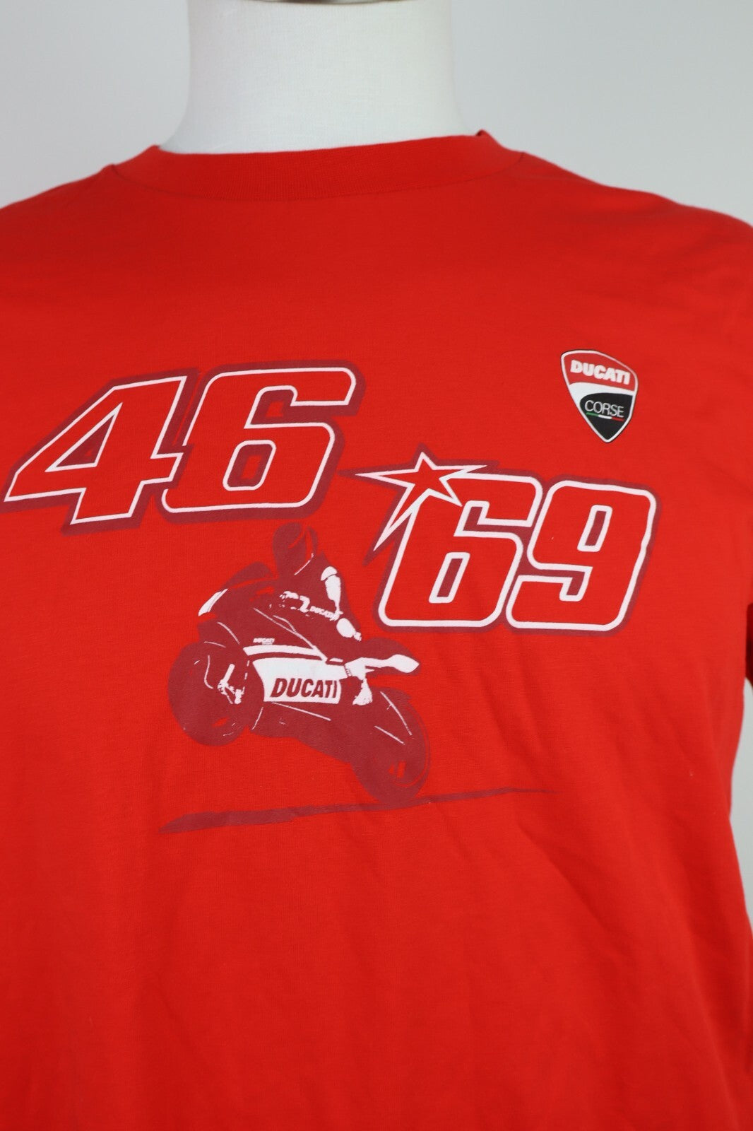PUMA MAGLIA DUCATI UOMO Tg 52 MAN T-SHIRT SPORT CASUAL VINTAGE COTONE