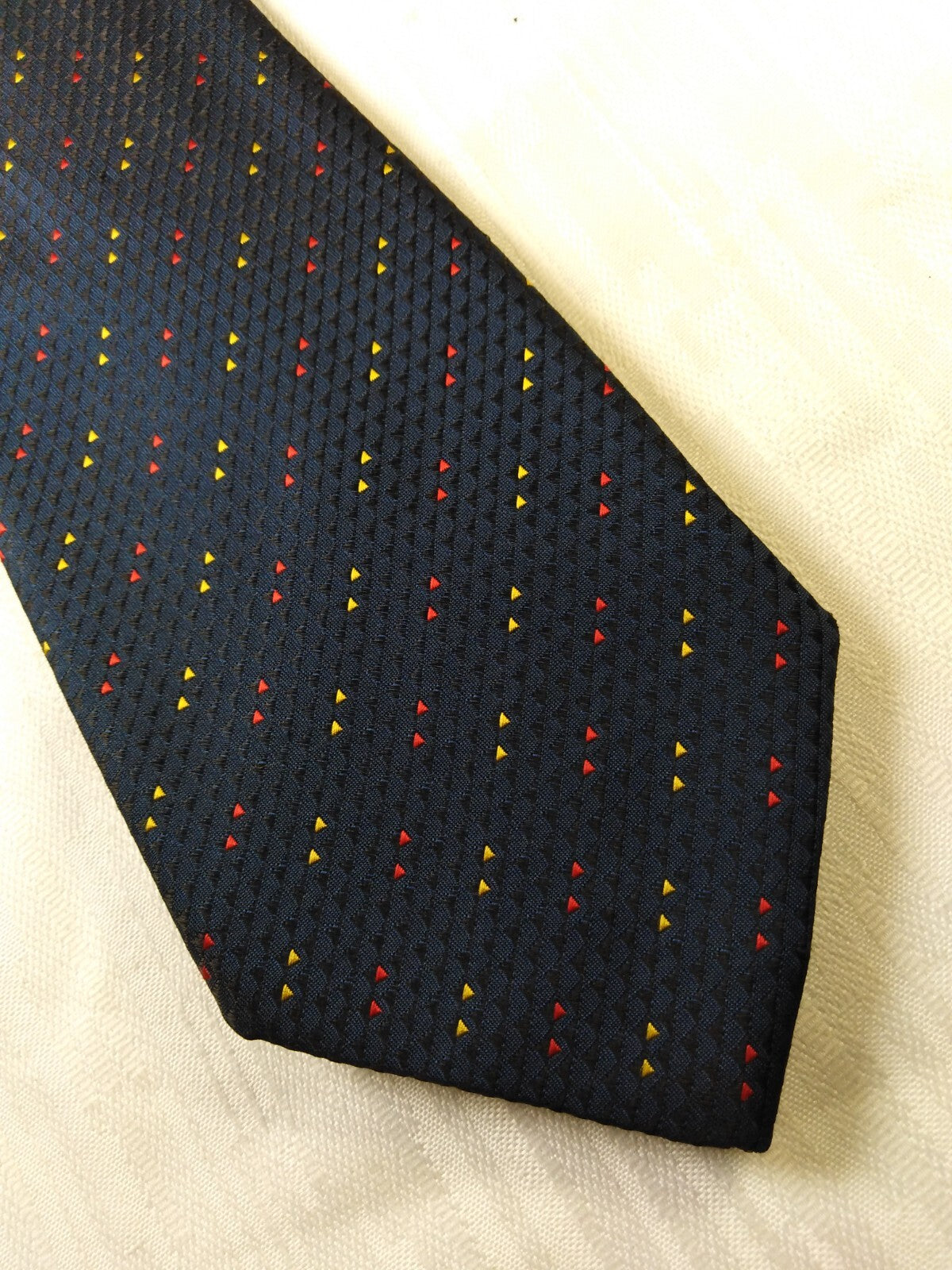 UNGARO 100% SILK TIE SETA CRAVATTA NECKTIE MADE IN ITALIA CLASSIC