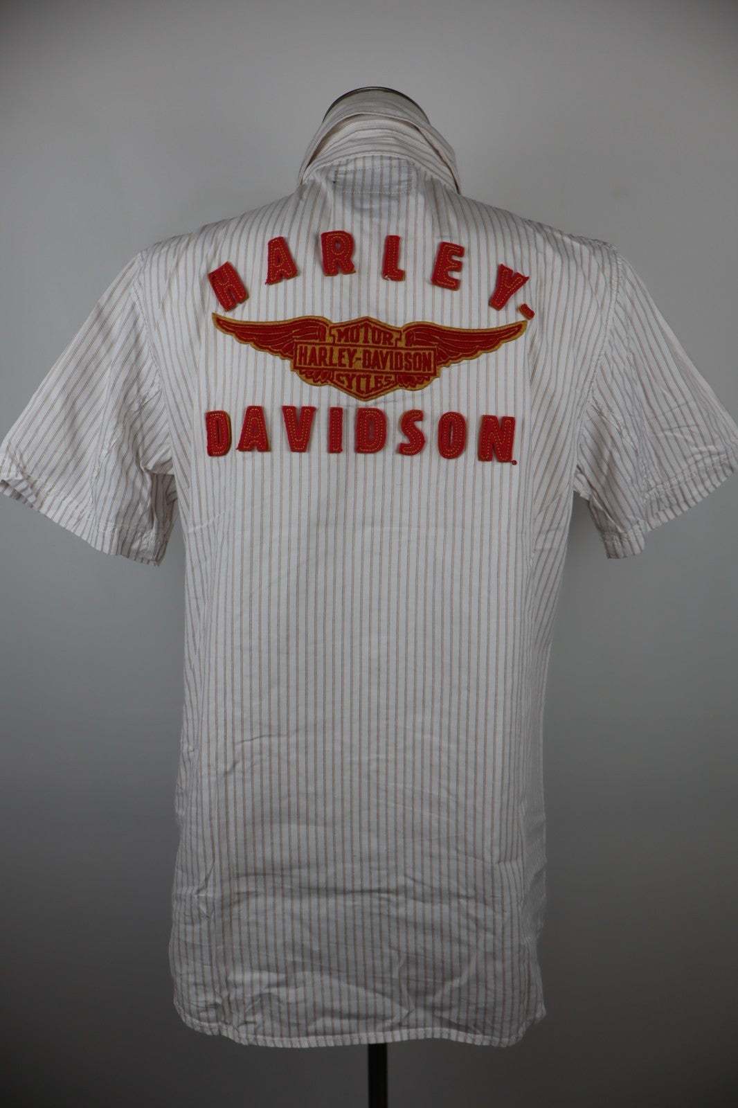 HARLEY DAVIDSON CAMICIA UOMO TG L MAN SHIRT CASUAL VINTAGE COTONE COTTON LOGO