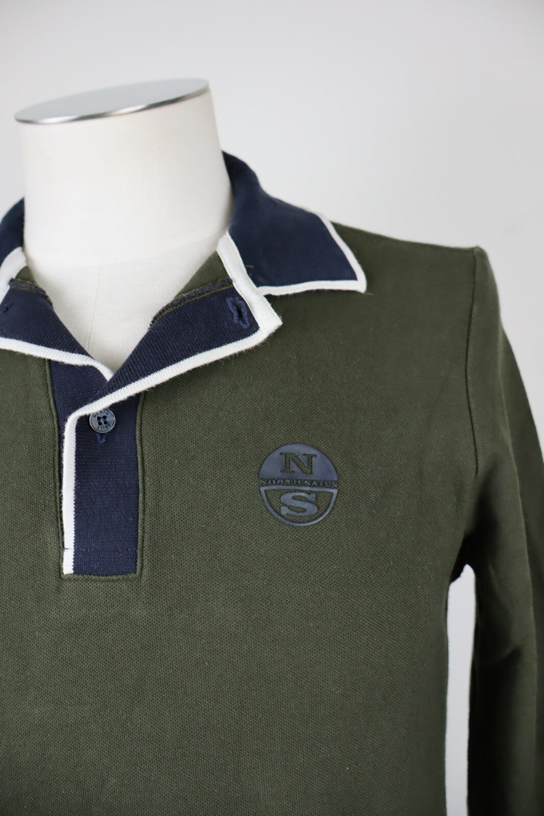 NORTH SAILS POLO MAGLIA UOMO COTONE TG. M MAN COTTON T-SHIRT CASUAL VINTAGE