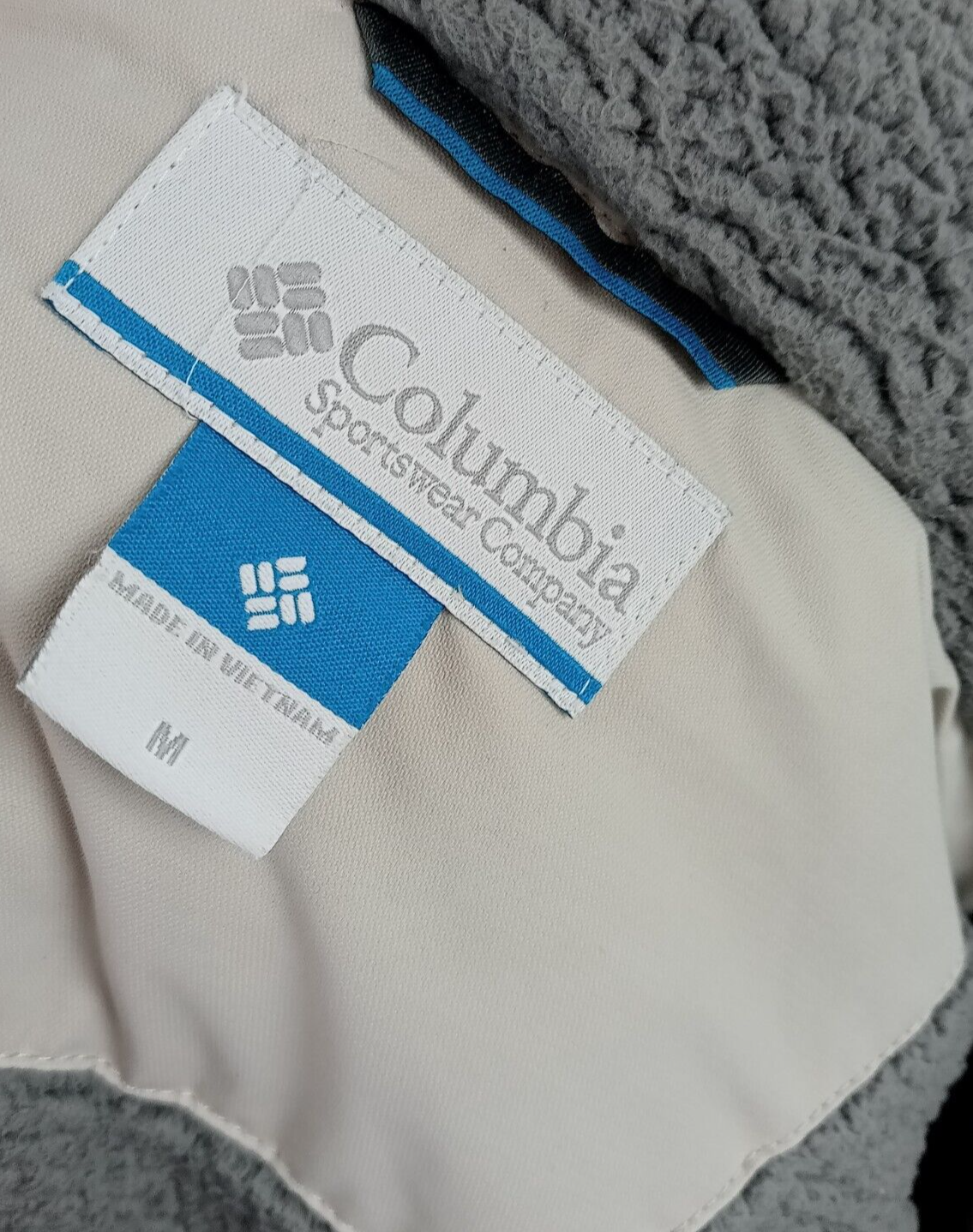 COLUMBIA GIUBBINO IMBOTTITO GIACCA DONNA Tg. M WOMAN CASUAL JACKET VINTAGE