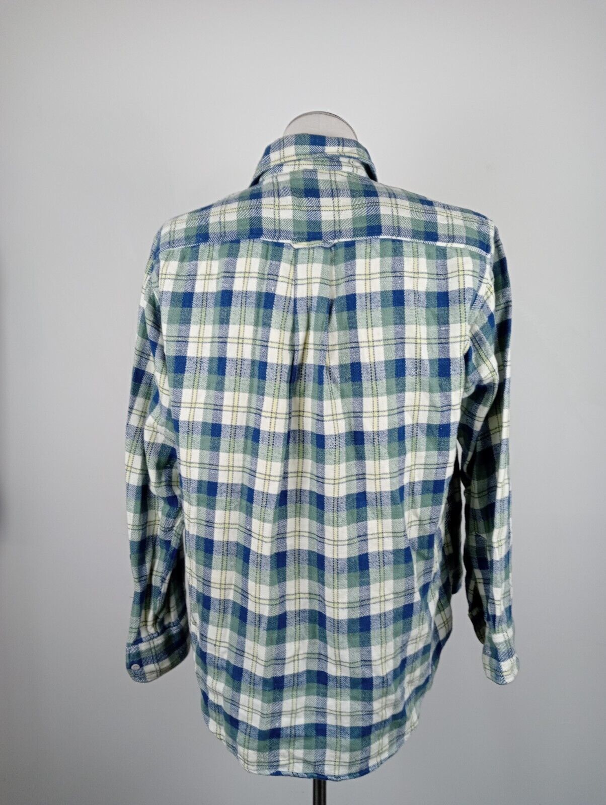 FILA CAMICIA UOMO TG M MAN SHIRT CASUAL VINTAGE COTONE COTTON LANA WOOL