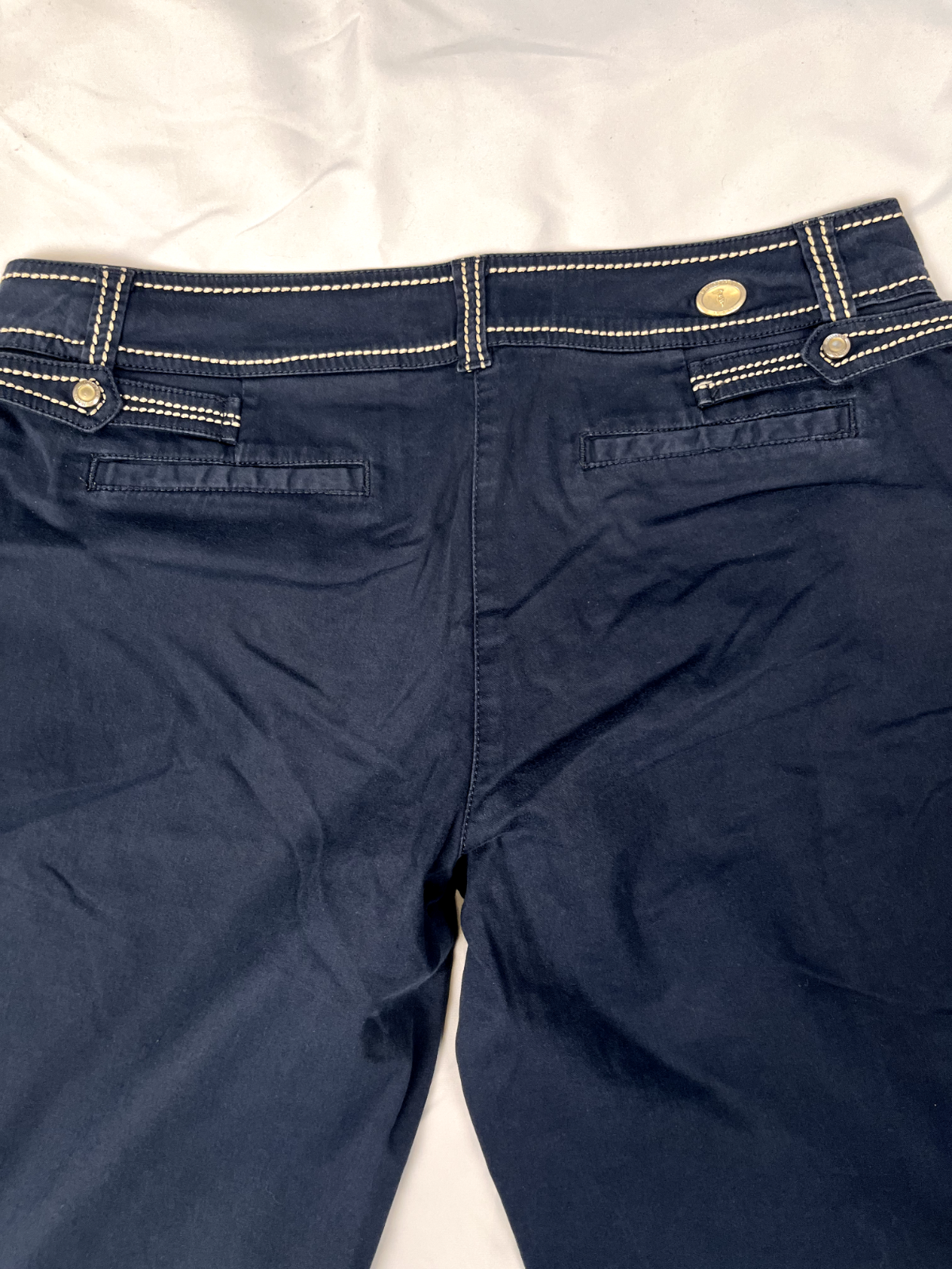 TRUSSARDI JEANS PANTALONCINO UOMO TG. 46 MAN VINTAGE CASUAL PANTS COTONE