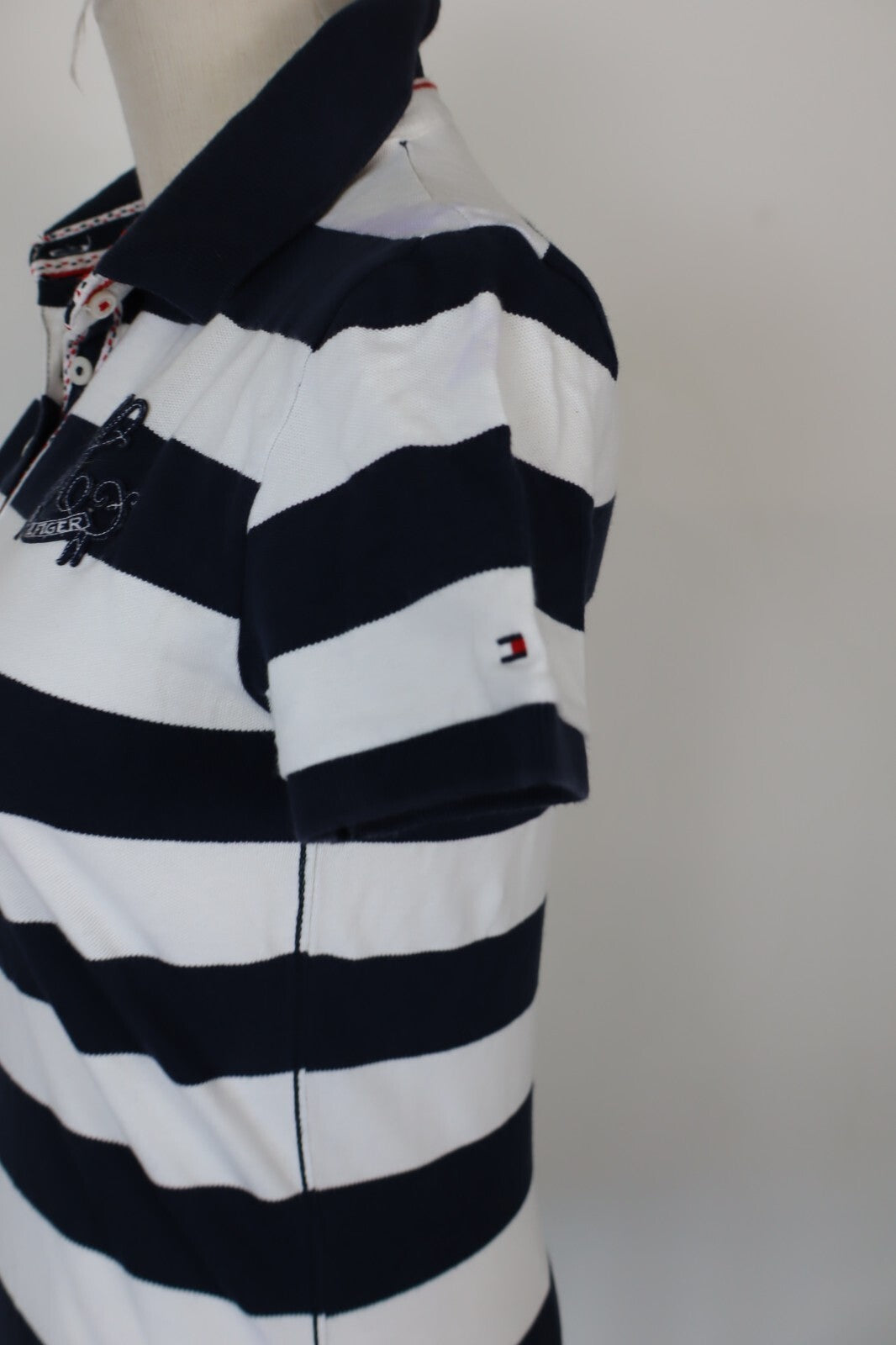 TOMMY HILFIGER MAGLIA POLO DONNA TG S WOMAN CASUAL VINTAGE TOP T-SHIRT