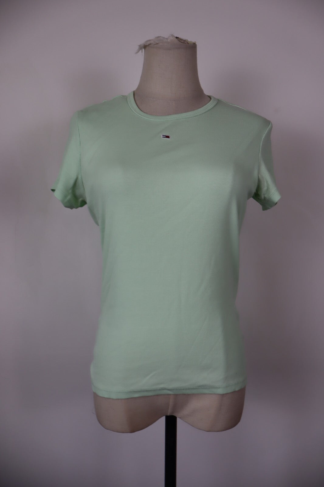 TOMMY HILFIGER JEANS MAGLIA DONNA TG. M  WOMAN CASUAL VINTAGE T-SHIRT TOP COTONE