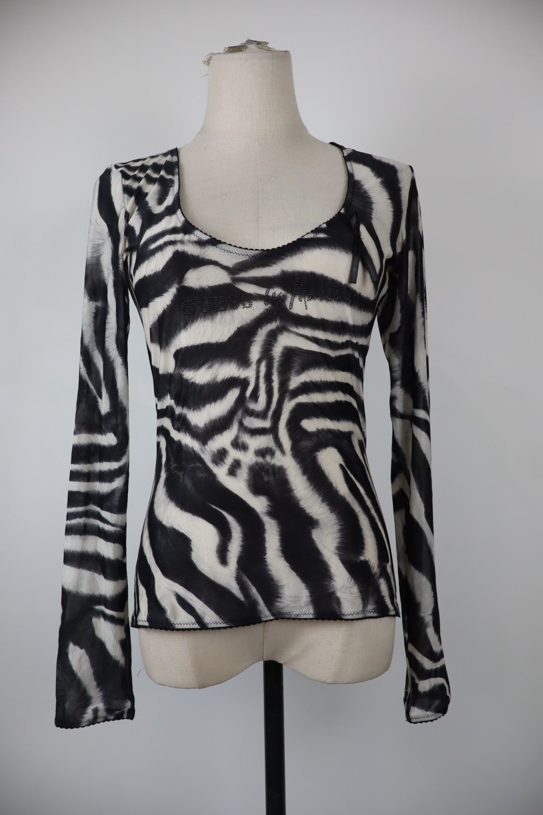 GUESS by MARCIANO MAGLIA DONNA TG. 44 WOMAN CASUAL VINTAGE T-SHIRT