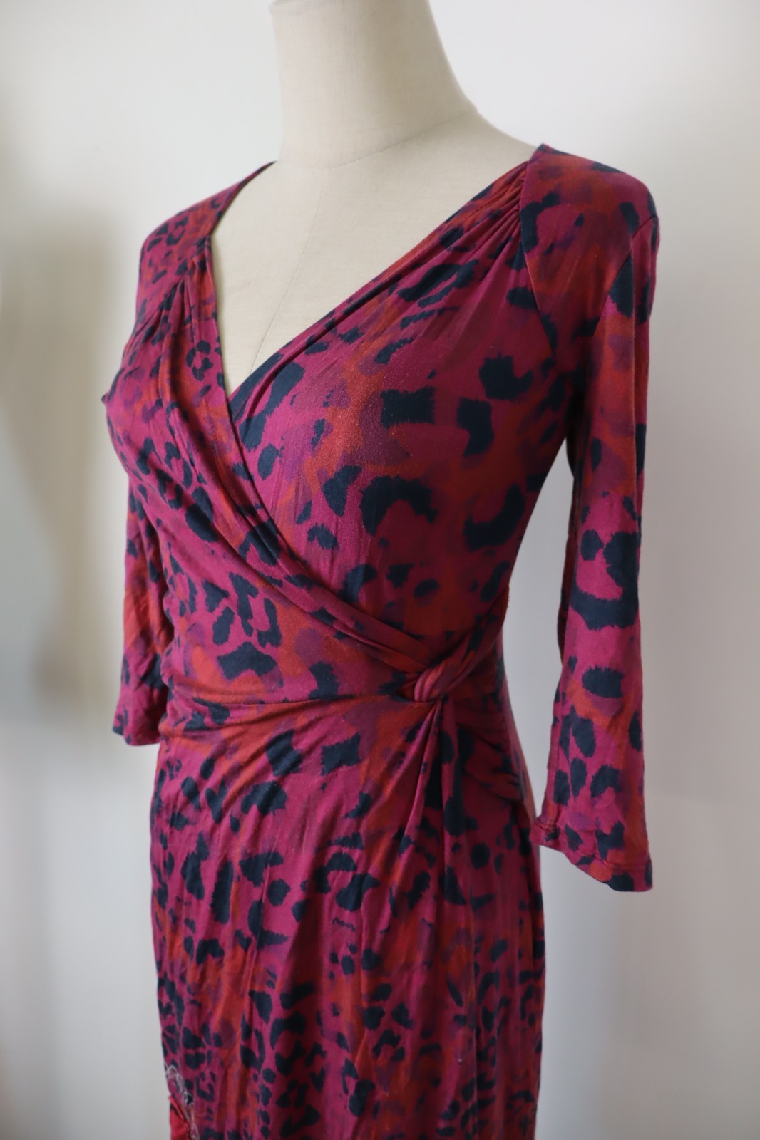 DESIGUAL VESTITO DONNA TG. M WOMAN CASUAL VINTAGE DRESS COTONE