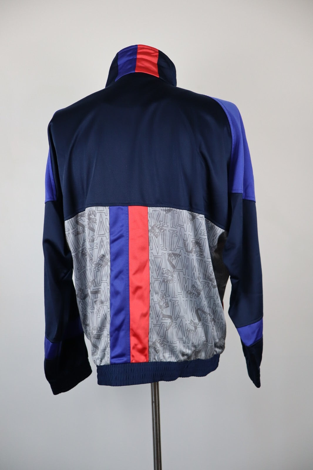 LOTTO GIACCA TENNIS JACKET CON ZIP MAN SHIRT UOMO TG M VINTAGE SPORT TRAINING